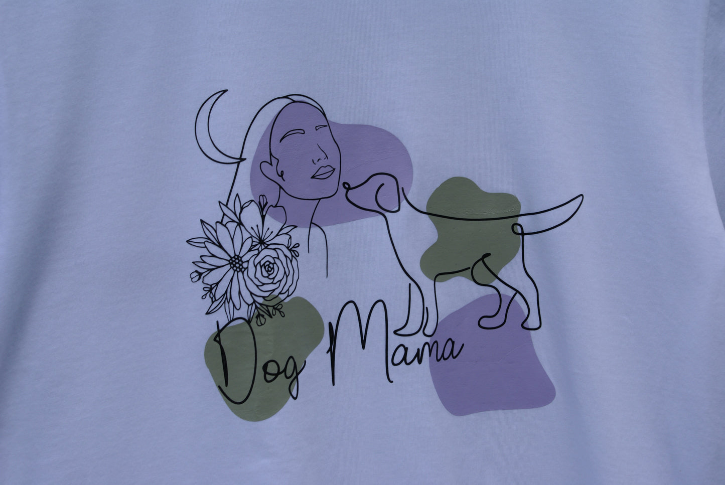 T-särk silueti/tekstiga