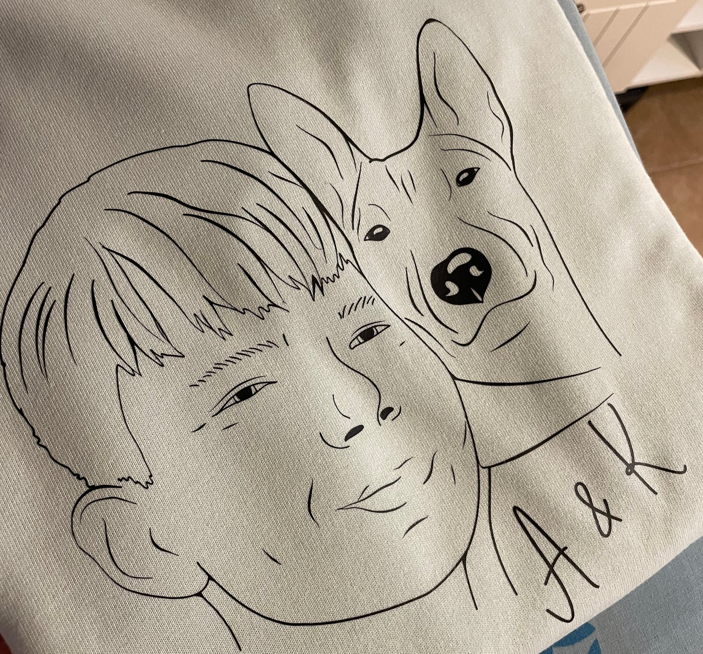 Pusa enda lemmikloomaga