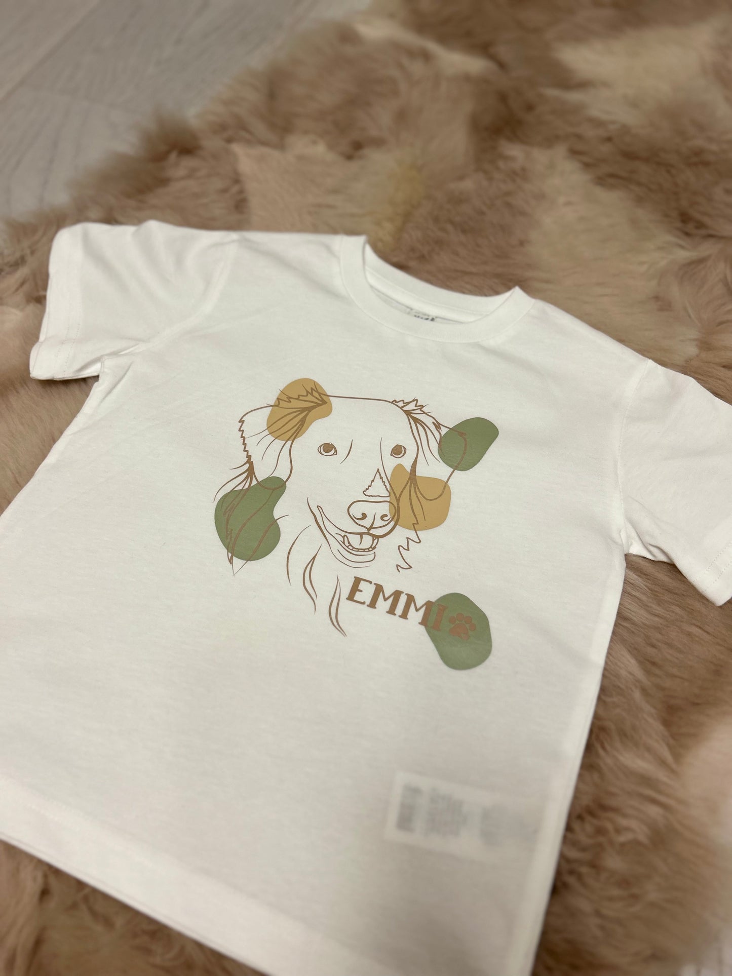 Laste T-särk enda lemmikloomaga